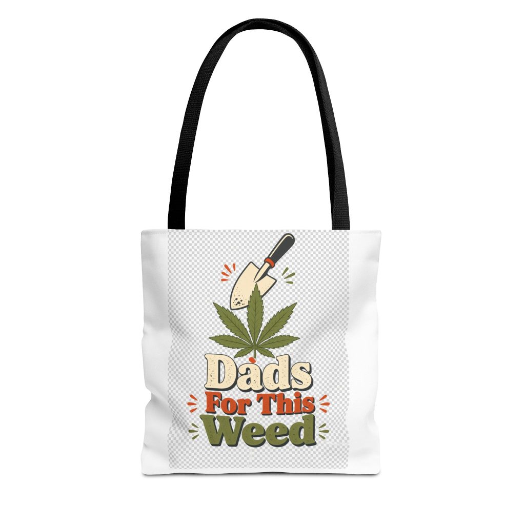 House Drop 13-3 canvas tote bag with Stoned Journey graphic