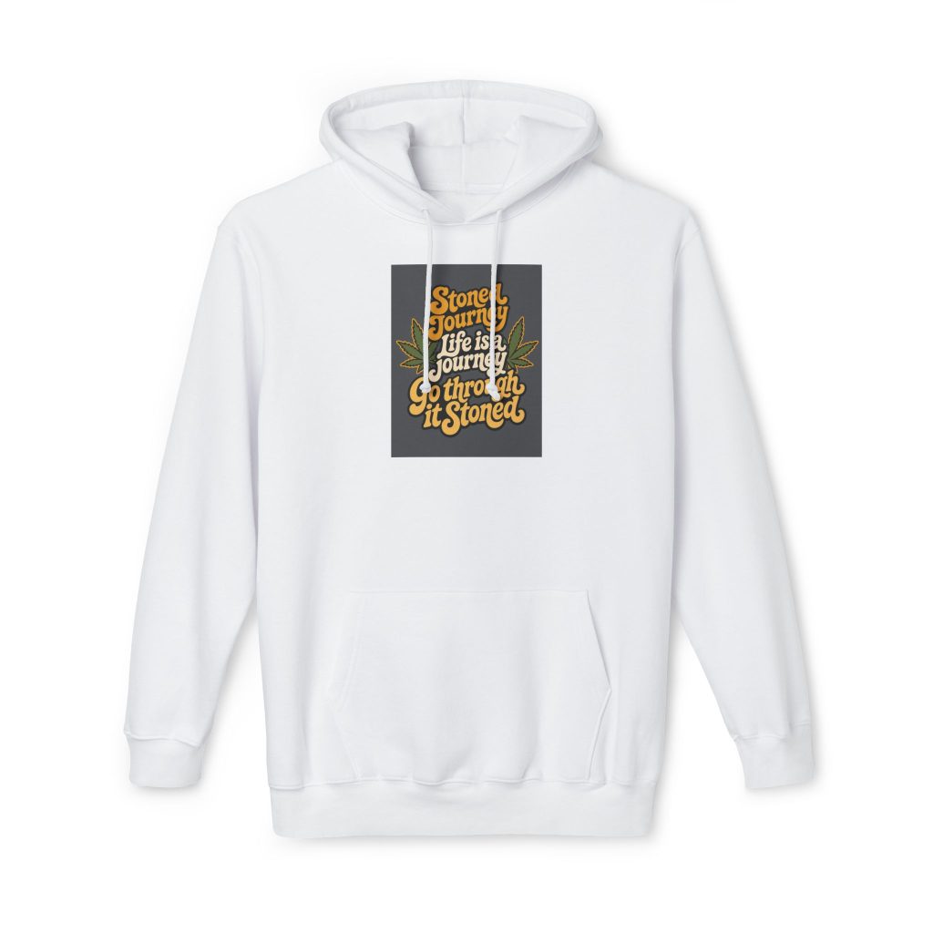 House Drop 10-2 hoodie with original Stoned Journey graphic print