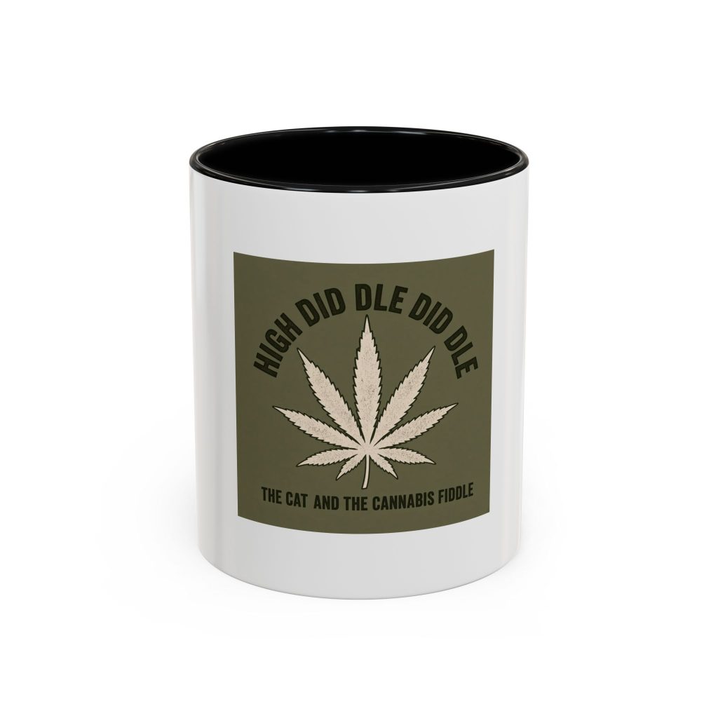 House Drop 9-4 ceramic mug with Stoned Journey artwork
