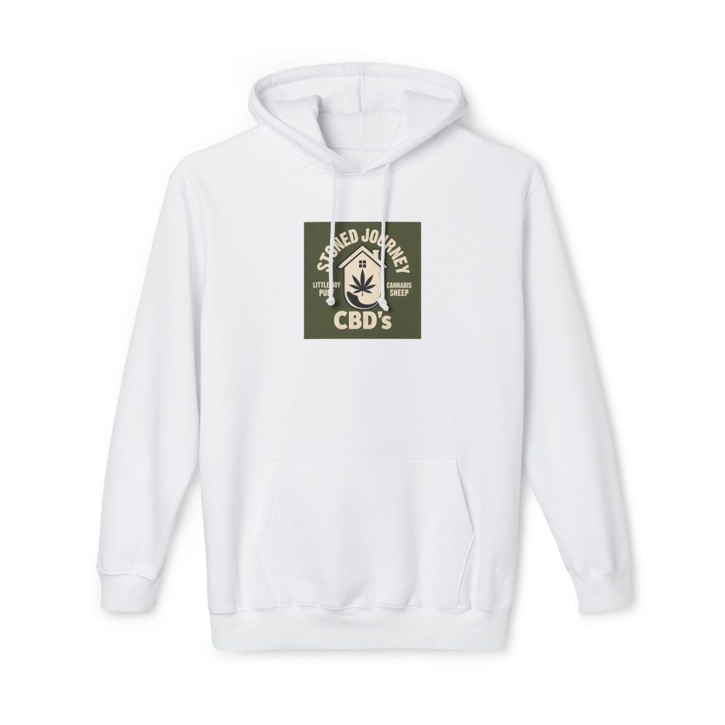 House Drop 9-5 hoodie with original Stoned Journey graphic print