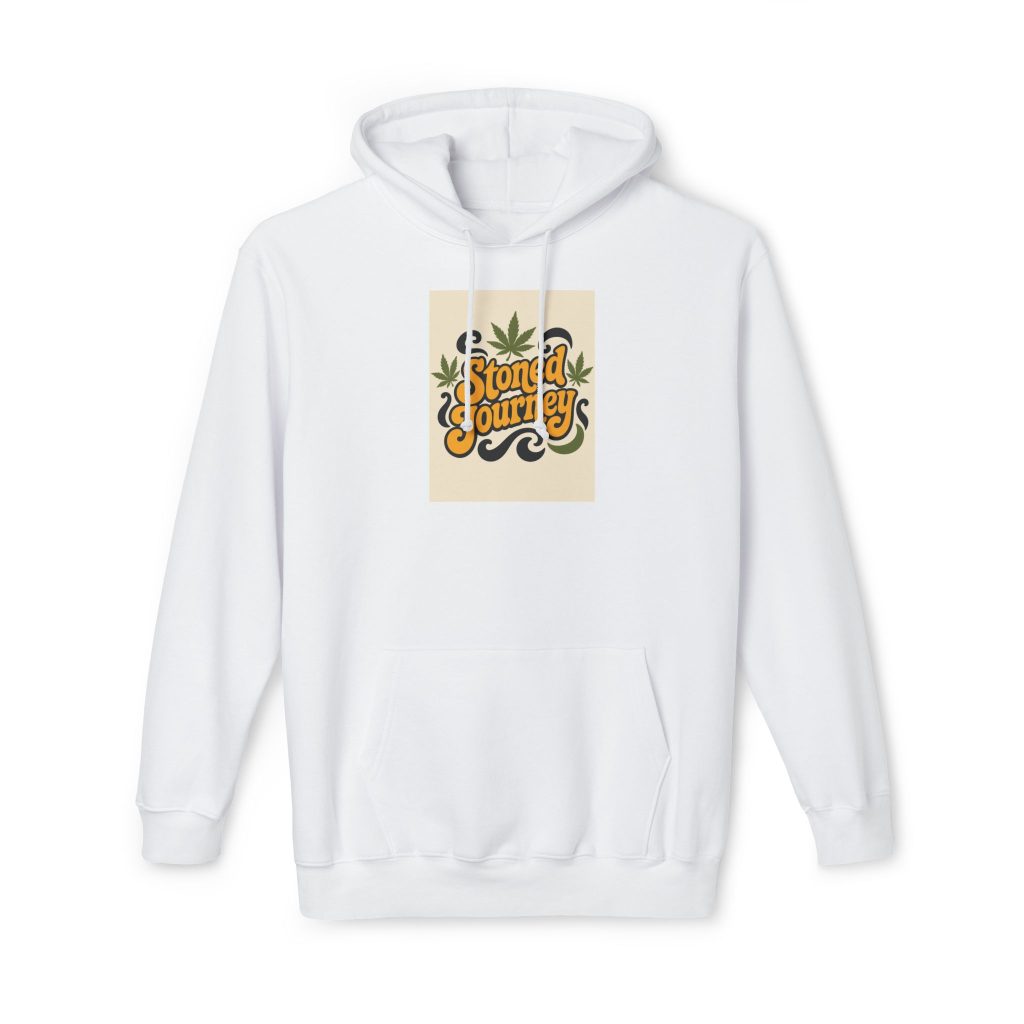 House Drop 10-1 hoodie with original Stoned Journey graphic print
