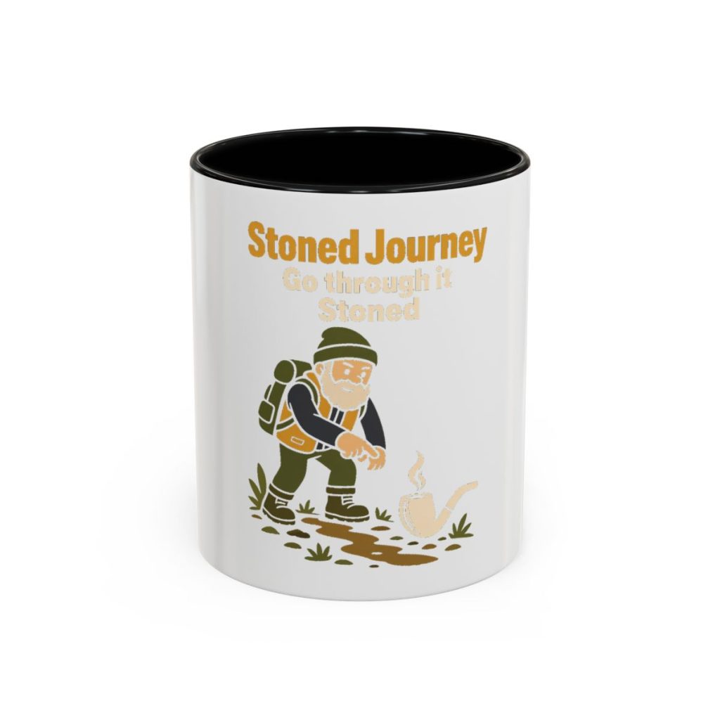 Go Through It Stoned Explorer Ceramic Mug