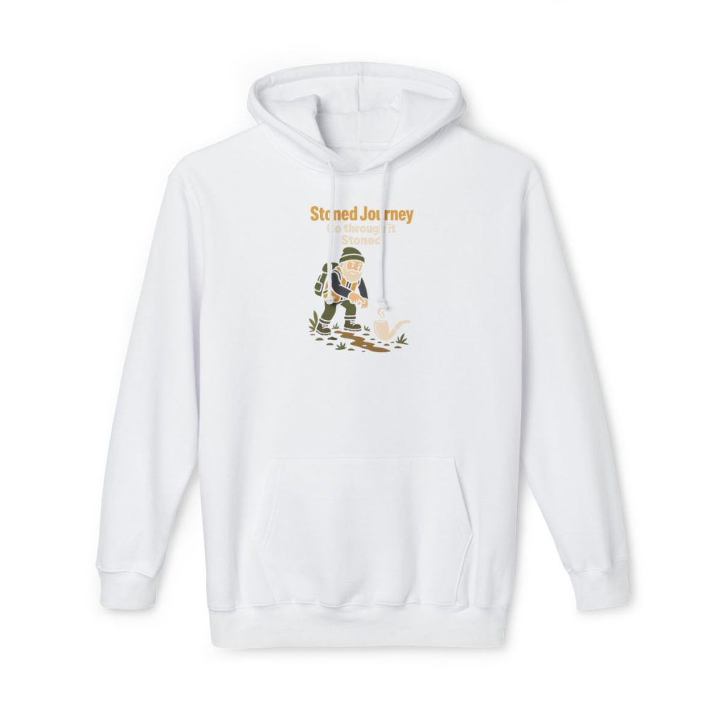 Go Through It Stoned Explorer Graphic Hoodie | Cannabis Streetwear