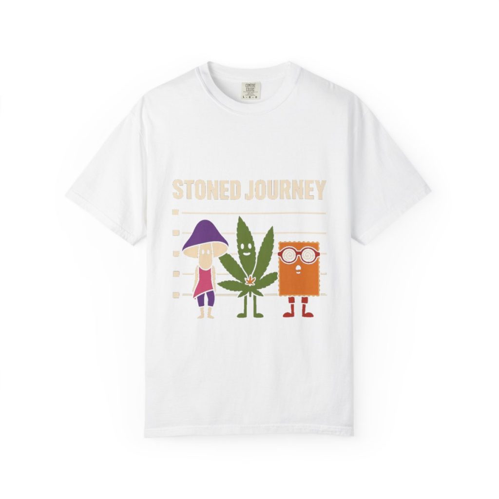 Cannabis Crew Lineup Graphic Tee | Comfort Colors