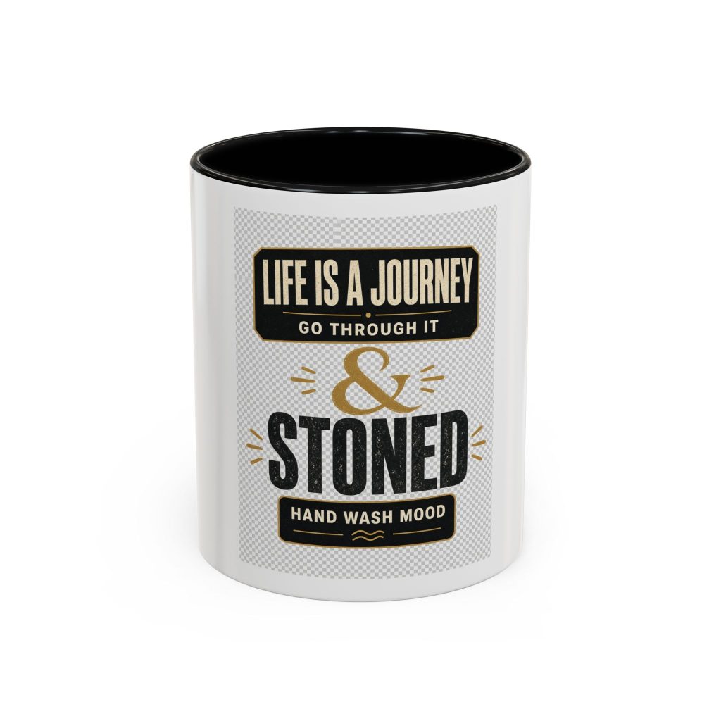 Stoned Journey src-20 v2 Accent Ceramic Mug