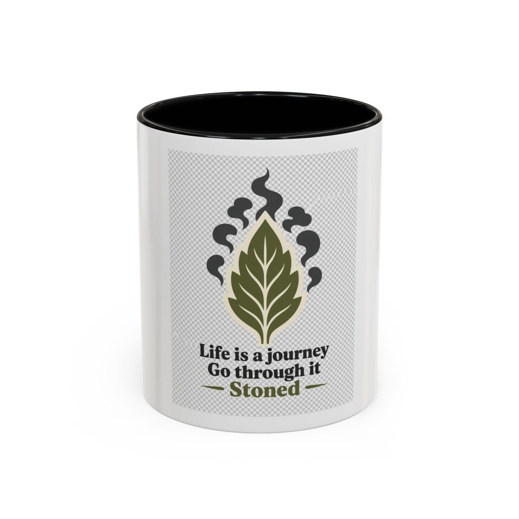 Stoned Journey - src-15 / v2 Accent Ceramic Mug