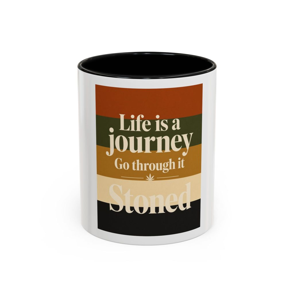 Stoned Journey src-19 v2 Accent Ceramic Mug
