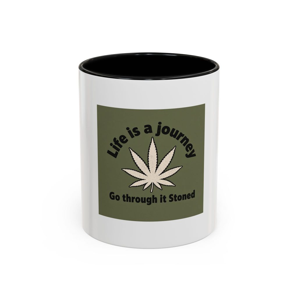 Stoned Journey - src-09 / v2 Accent Ceramic Mug