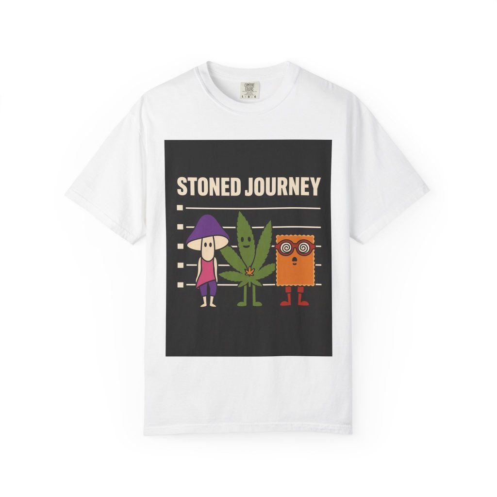 Stoned Journey - src-08 / v1 Garment-Dyed Tee