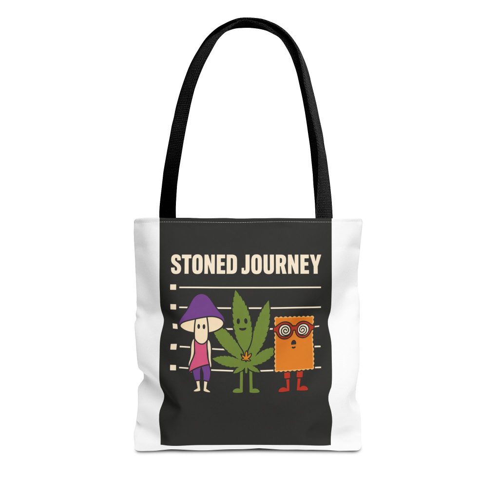 Stoned Journey - src-08 / v1 Canvas Tote