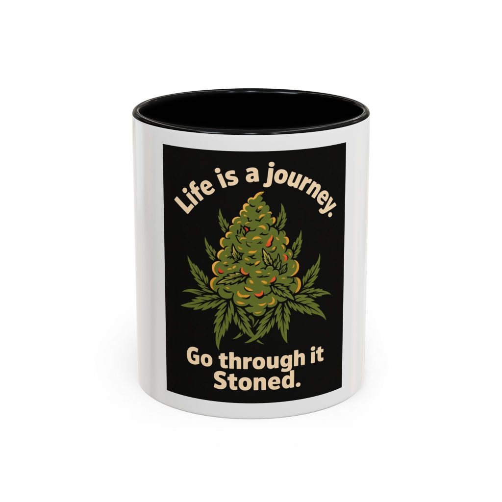 Stoned Journey - src-02 / v2 Accent Ceramic Mug