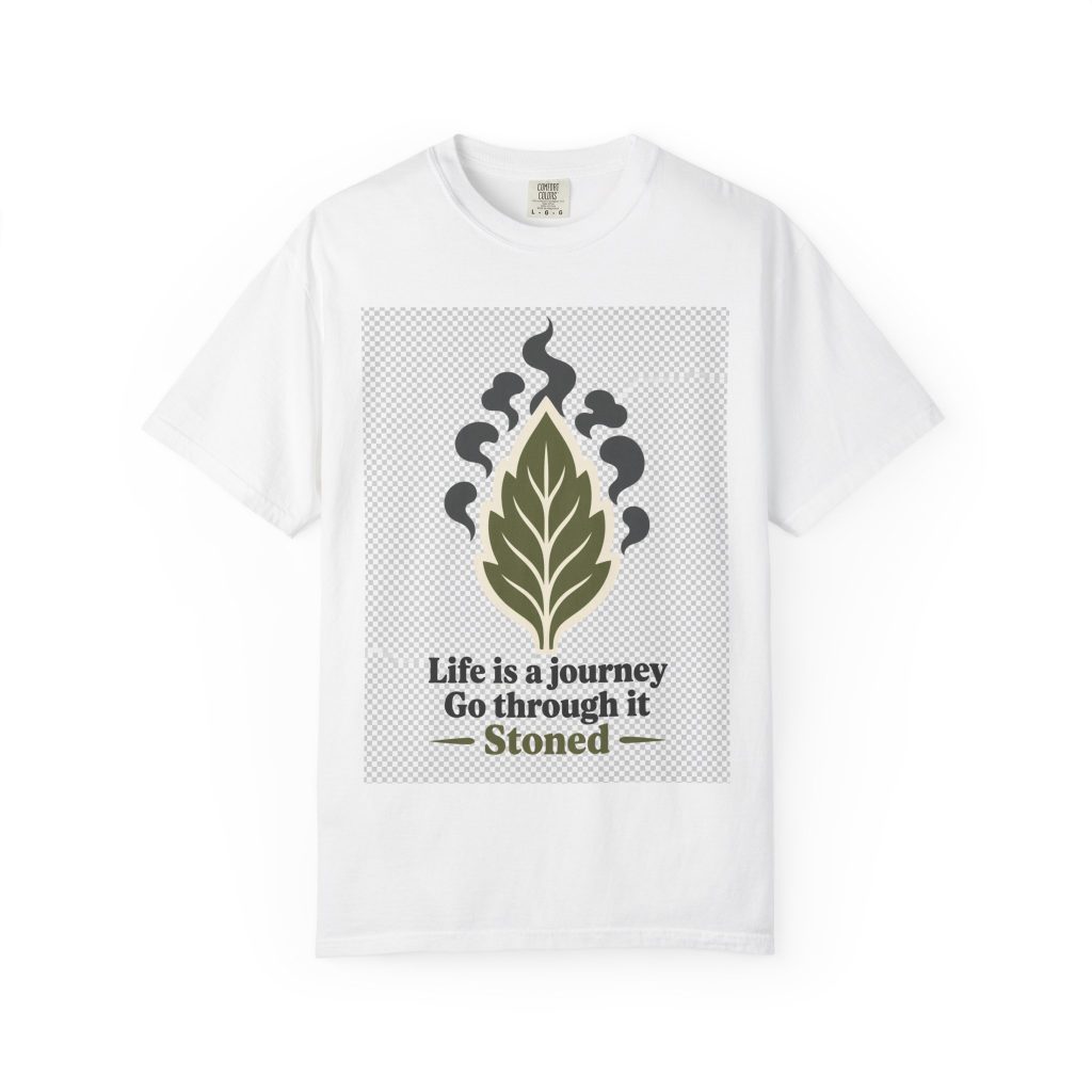 Stoned Journey - src-15 / v2 Garment-Dyed Tee