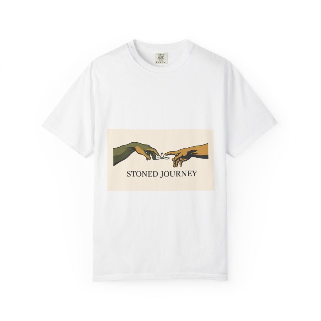 Stoned Journey - src-18 / v1 Garment-Dyed Tee
