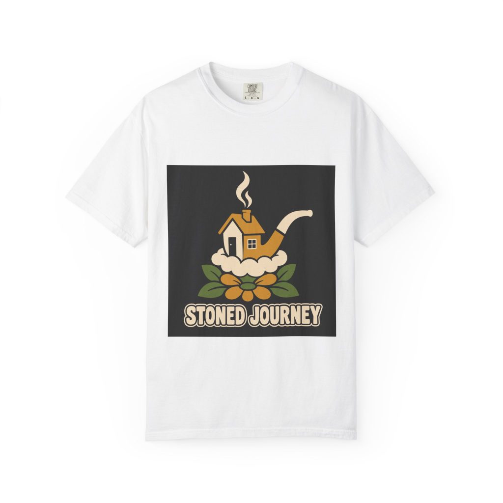 Stoned Journey - src-02 / v5 Garment-Dyed Tee