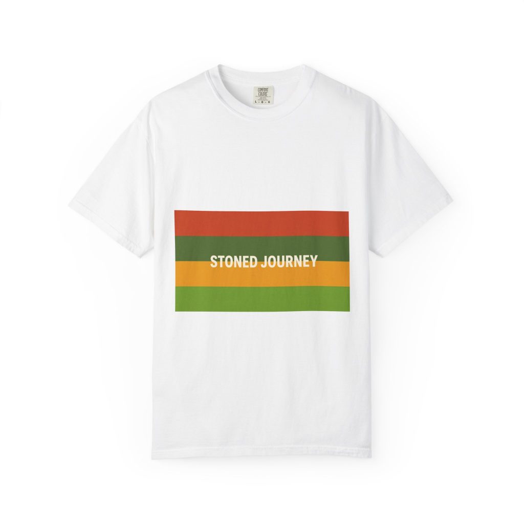 Stoned Journey - src-19 / v1 Garment-Dyed Tee