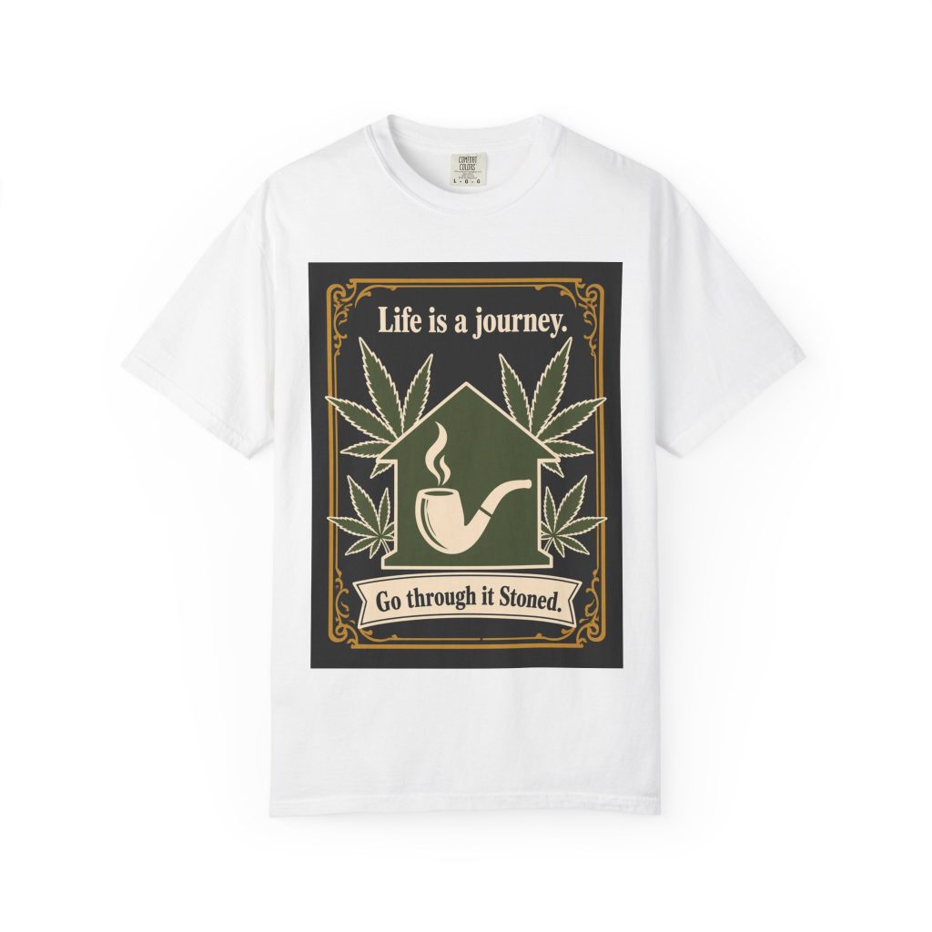 Stoned Journey - src-01 / v2 Garment-Dyed Tee