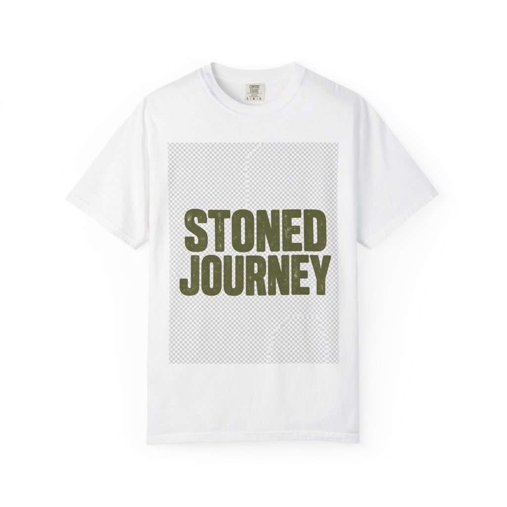 Stoned Journey - src-05 / v1 Garment-Dyed Tee