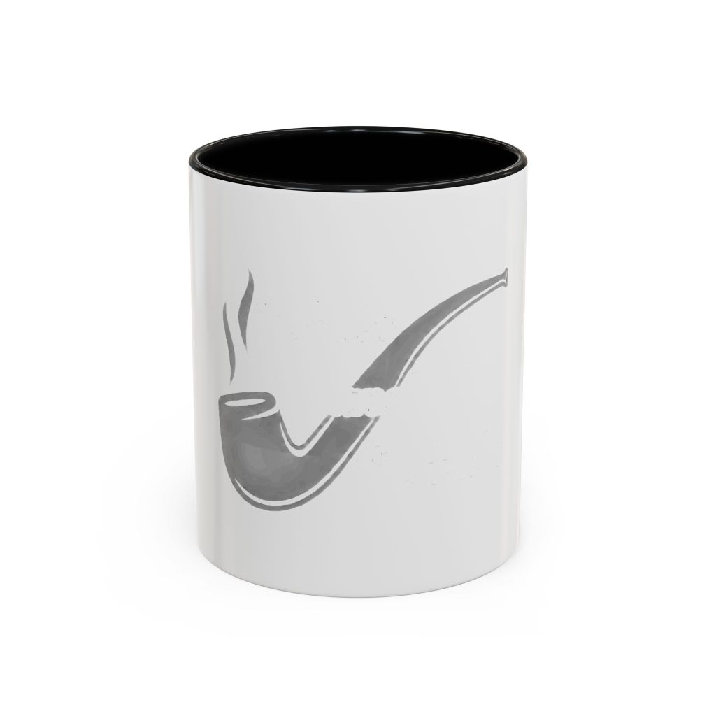 Stoned Journey Wonder and Wander Pipe Accent Ceramic Mug